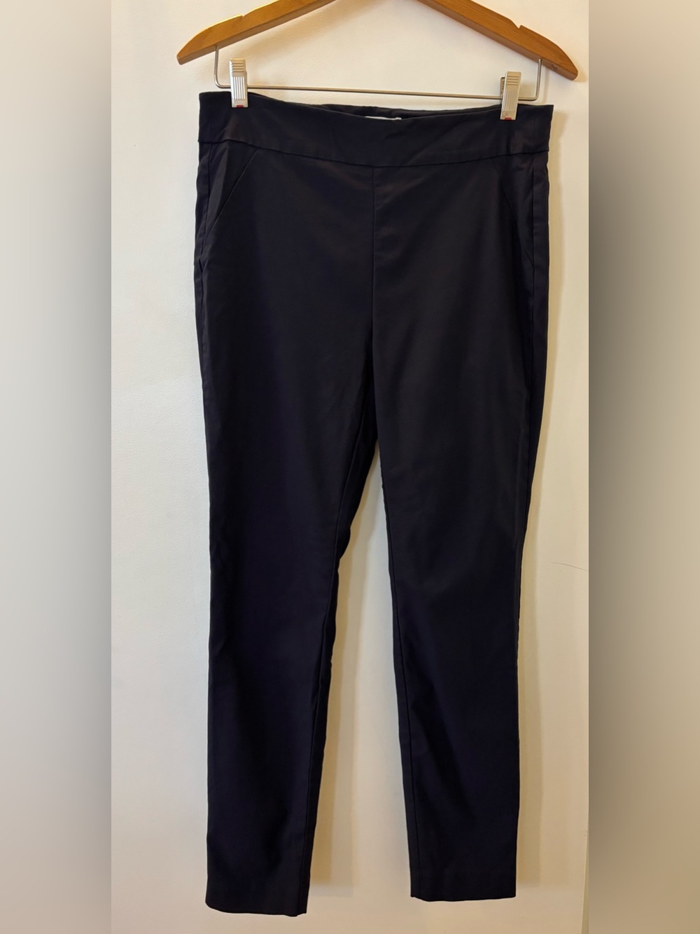 Camber & Grace RW&CO Navy Pull On Stretch Work Pants Leggings L